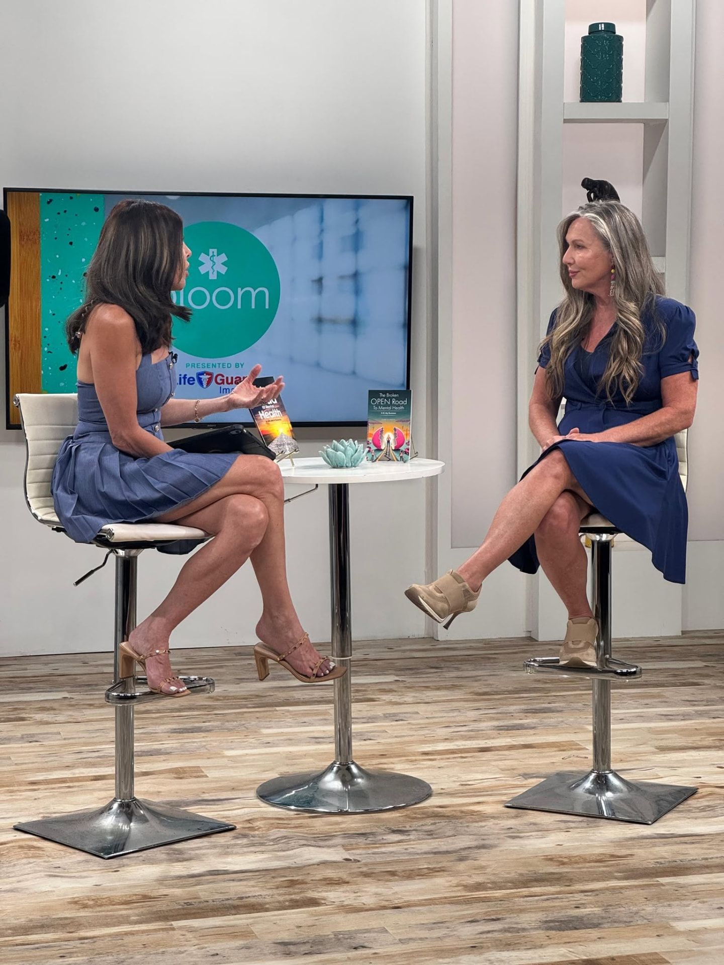 Sharon Fekete in conversation with the Bloom host